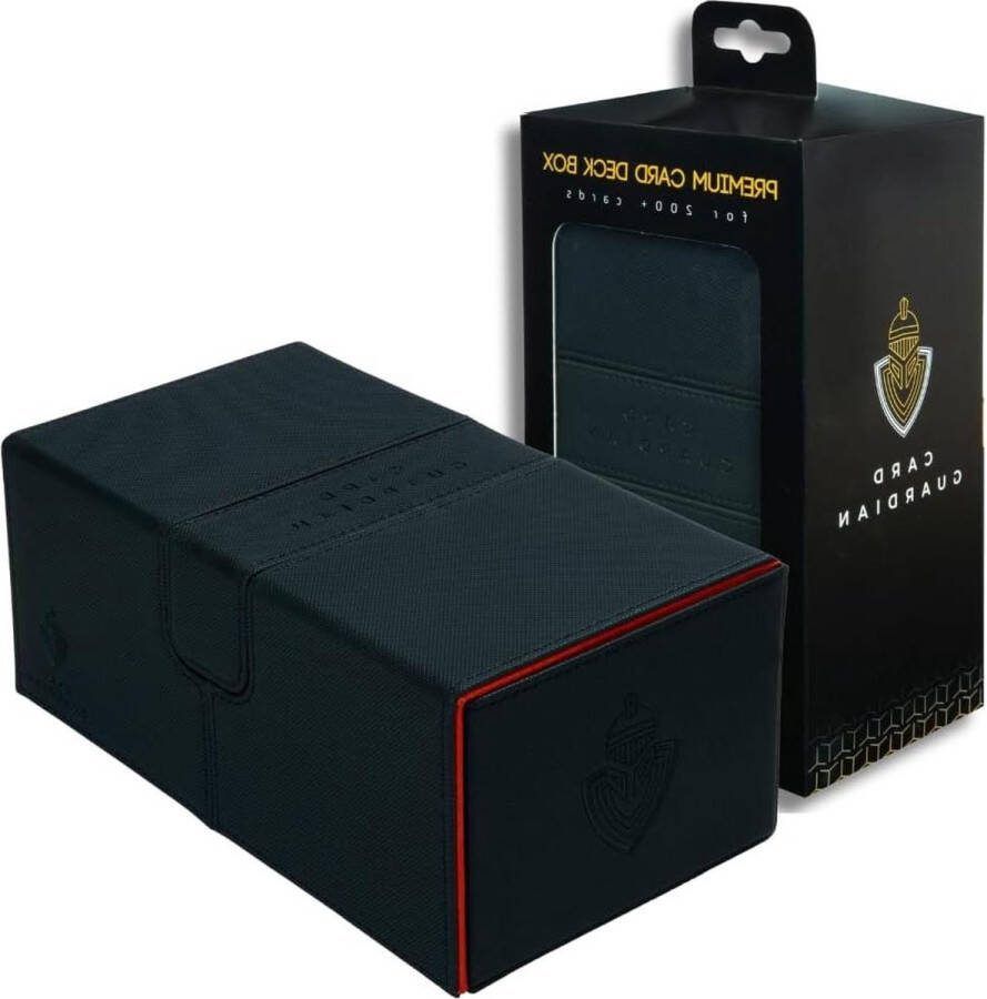 Premium Double Deck Box 200+ Kaarten Trading Card Games TCG Zwart