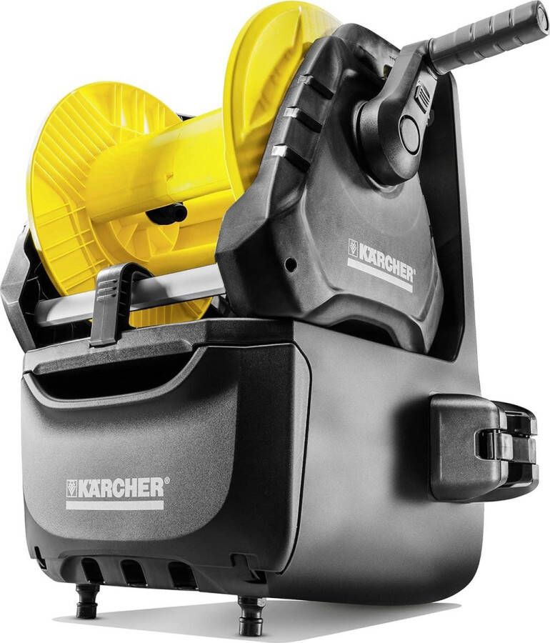 Premium HR 7.300 Slanghouder met afneembare haspel Opbergbox wandhouder​ Tuinslang haspel