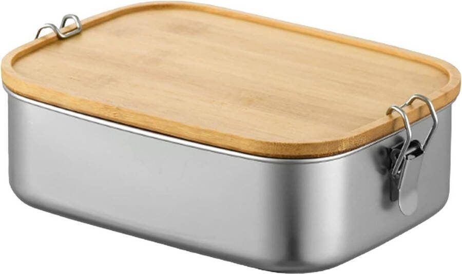 Premium Stainless Steel Lunch Box & Lunch Box Set Stainless & Durable Dishwasher Safe Gift for Children Includes 2 Mini Containers BPA Free