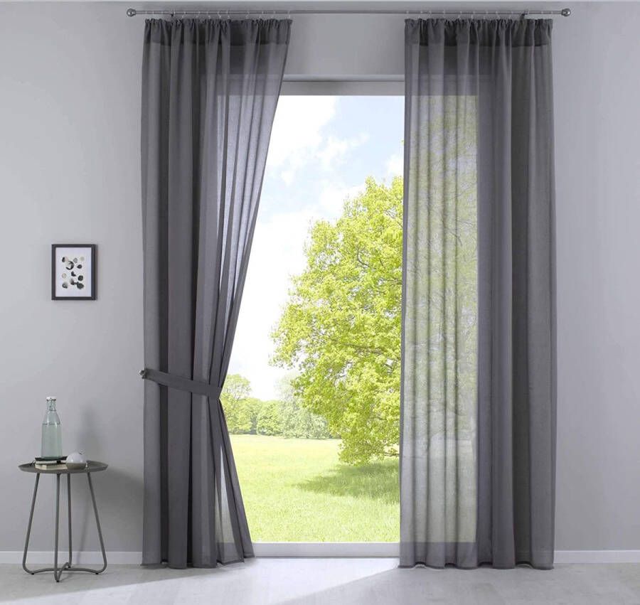 Premium Vitrage – Woonkamer Raam Accessiores – Curtains – Voile