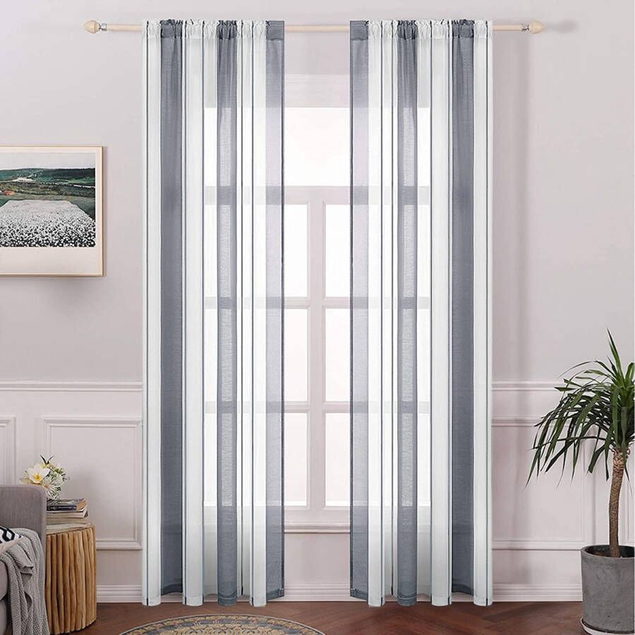 Premium Vitrage – Woonkamer Raam Accessiores – Curtains – Voile