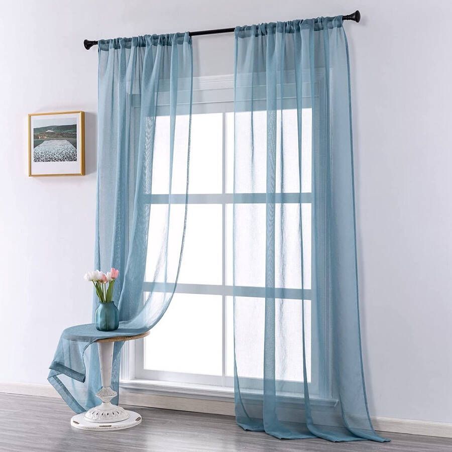 Premium Vitrage – Woonkamer Raam Accessiores – Curtains – Voile