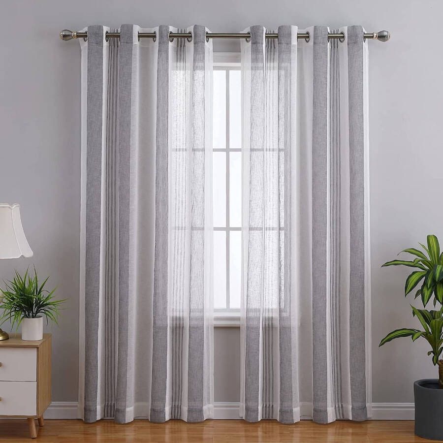 Premium Vitrage – Woonkamer Raam Accessiores – Curtains – Voile