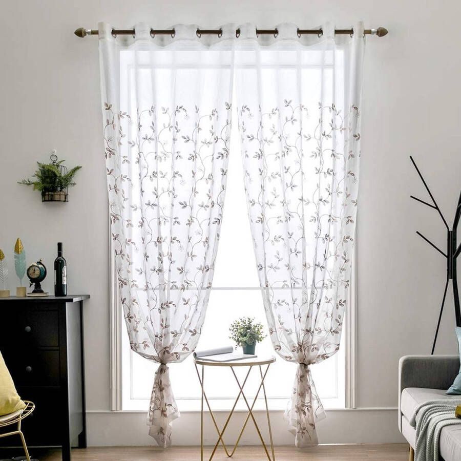 Premium Vitrage – Woonkamer Raam Accessiores – Curtains – Voile