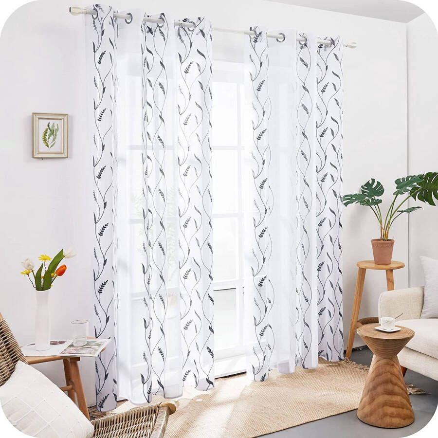 Premium Vitrage – Woonkamer Raam Accessiores – Curtains – Voile