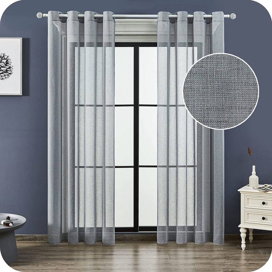 Premium Vitrage – Woonkamer Raam Accessiores – Curtains – Voile