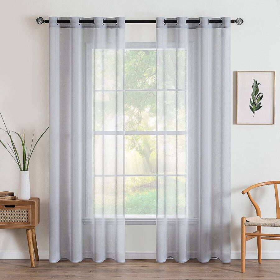 Premium Vitrage – Woonkamer Raam Accessiores – Curtains – Voile