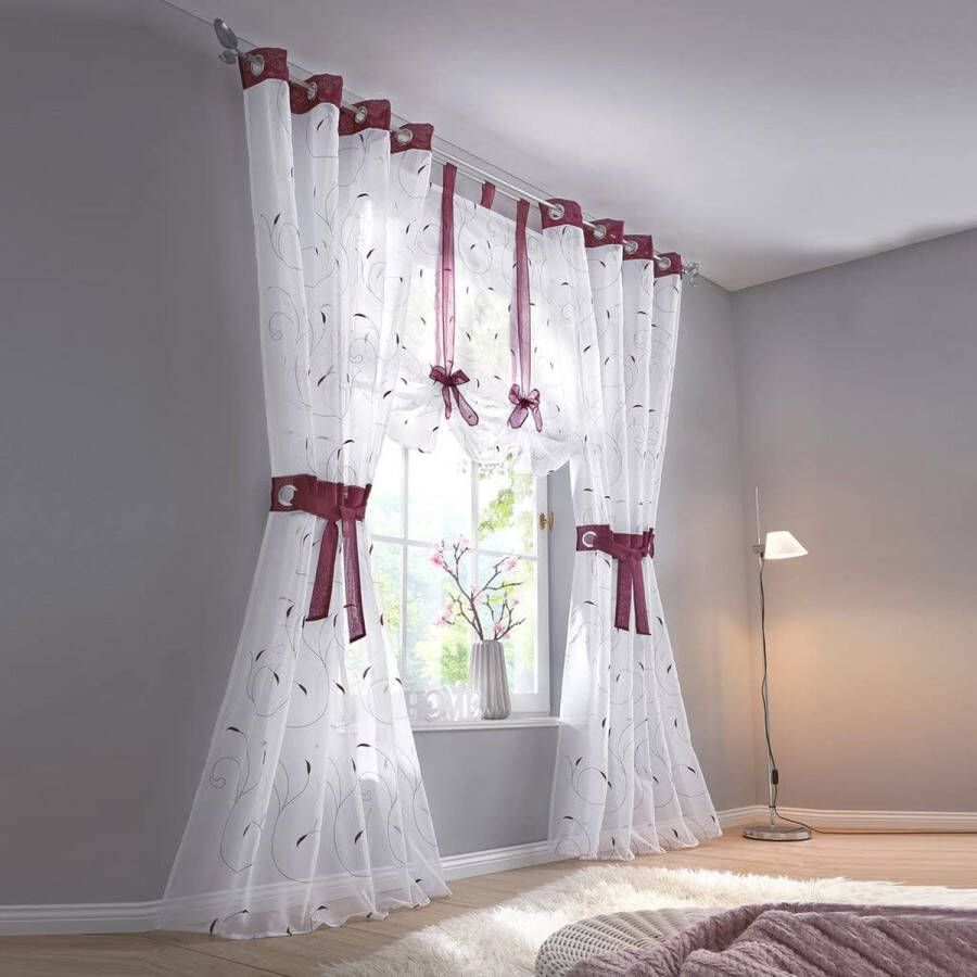 Premium Vitrage – Woonkamer Raam Accessiores – Curtains – Voile