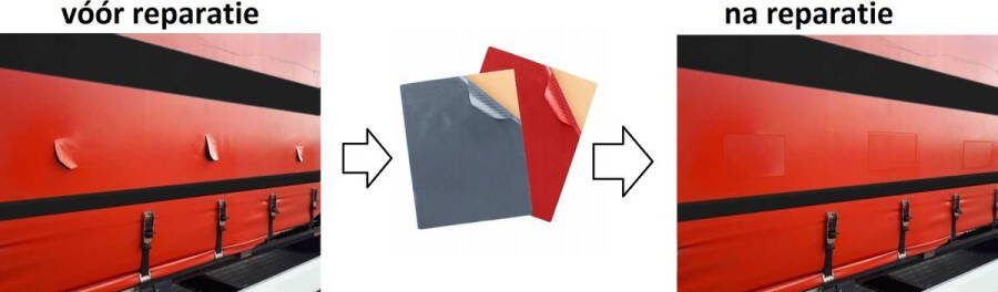 Premium zeildoekreparatieset 0 15 M2 WIT Weerbestendig AFDEKZEIL reperatie set: 44cm x 34cm: een garantie voor stevigheid en duurzaamheid 2x doekjes gedrenkt in isopropylalcohol Schuurpapier reparatie van dekzeil voor vrachtwagen