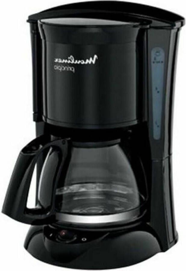 Principio Americana koffiezetapparaat met druppelbescherming 6 kopjes zwart energiezuinig 600 W