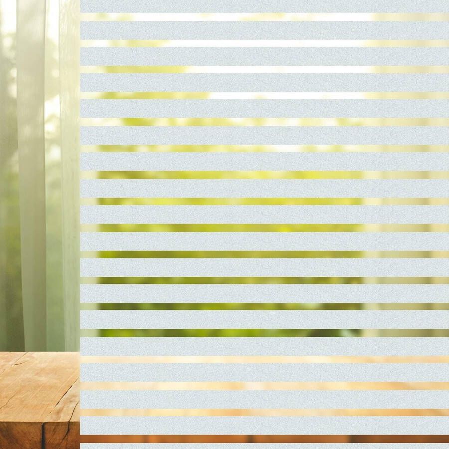 Privacy raamfolie zelfklevende glasfolie statische kleeffolie ondoorzichtige raamfolie voor kantoor thuis badkamer (90x200 cm)