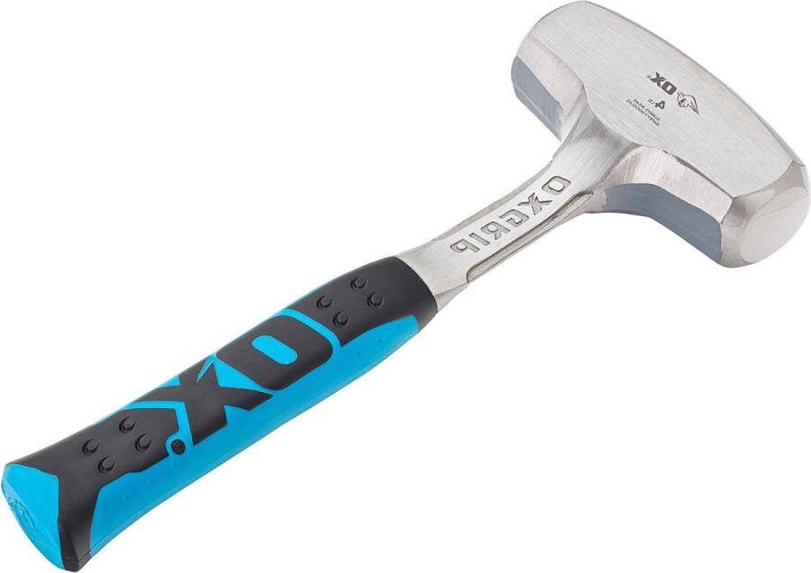 Pro Club Hammer 4 lb Hoogwaardige OX hamer met glasvezelsteel