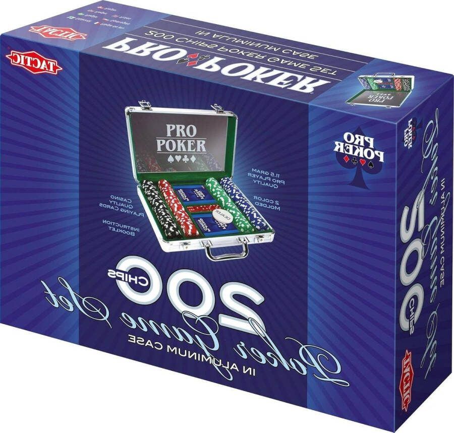 Pro Poker Koffer 200 Chips Selecta 03090 Koop Nu Pokerset