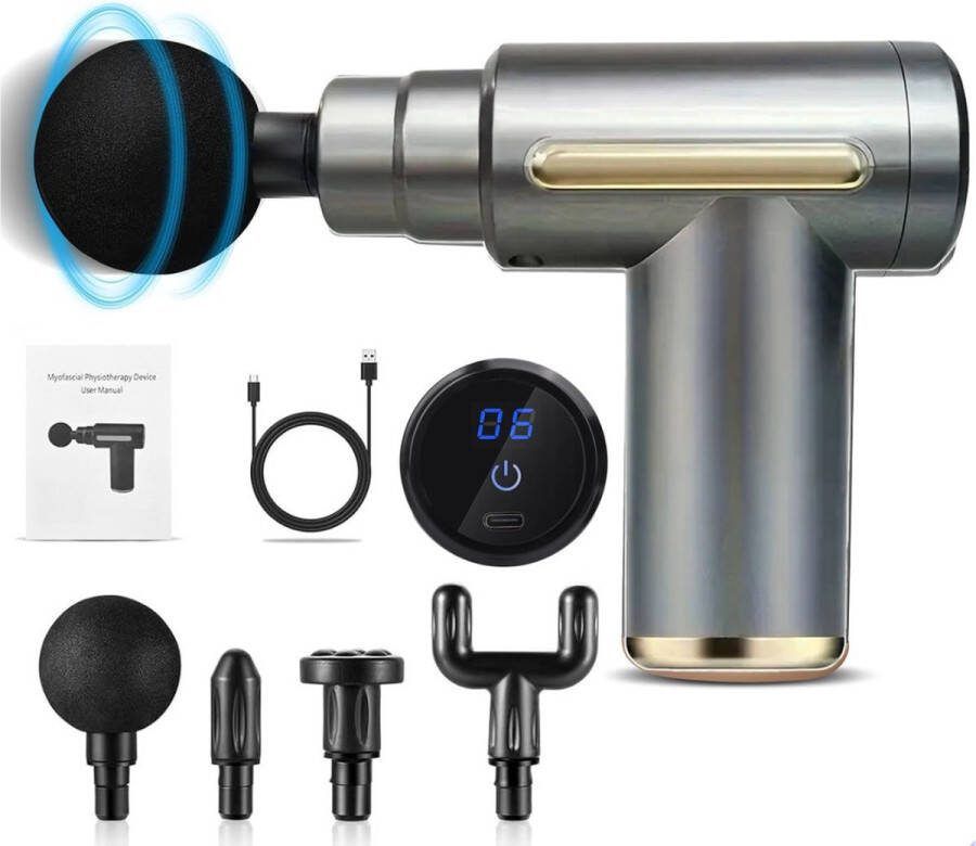 Professional Massage Gun Sport en Relax Massage apparaat Massage Pistool Compact[Holland Haven Gamers]