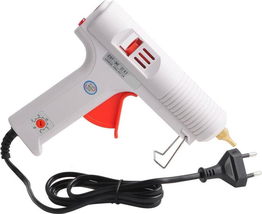 Professioneel 110 W lijmpistool snelle opwarming instelbare temperatuur ambachtelijke reparatietool doe-het-zelf handwerk EU Plug