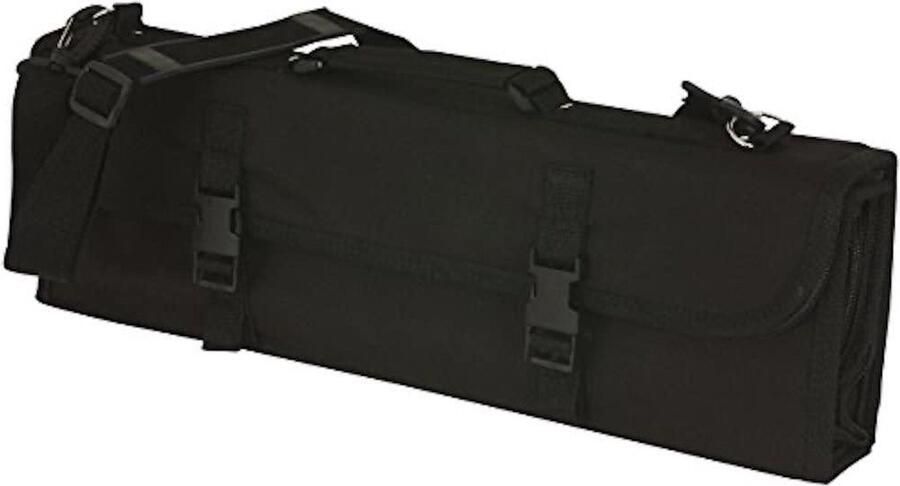 Professioneel koksmes van Genware 16-voudig gesmeed metaal Knife Roll Bag