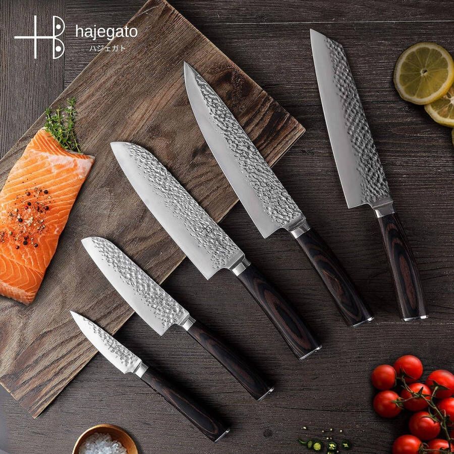 Professionele 7 5 Inch Kiritsuke Mes Japanse Keukenmessen Set 7cr17 Duitse Koolstofroestvrij staal 2 Stuk Gift Sets japanese knife