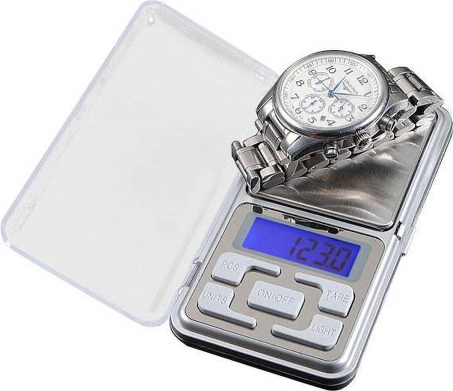 Professionele Digitale Precisie Pocket Mini (Keuken Sieraden) Nauwkeurige Weegschaal 0 1 tot 500 Gram Mini Digitale Zakweegschaal (Keuken) Weegschaal