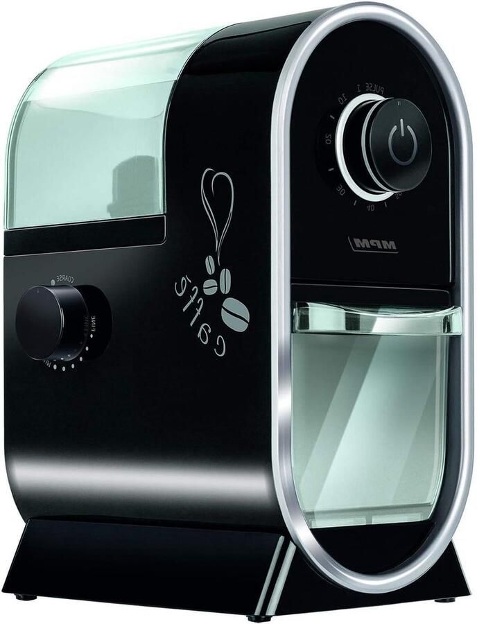 Professionele koffiemolen met stalen maalsysteem 17 maalinstellingen 60 g min timer 100 W coffee grinder manual
