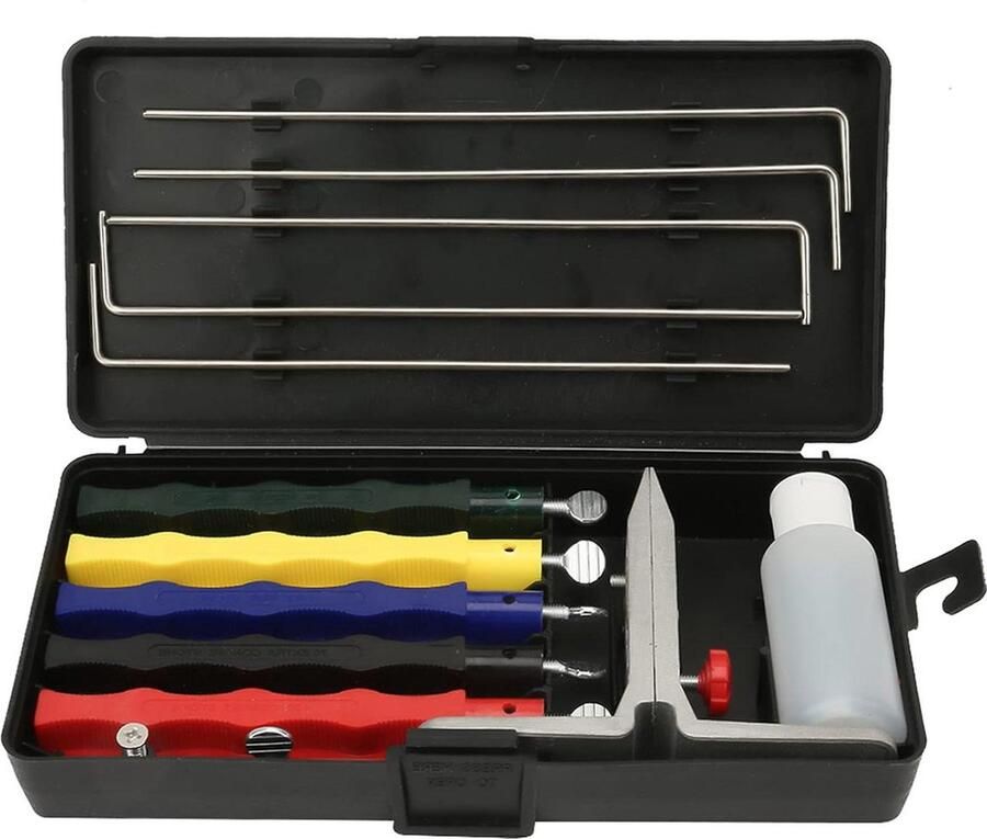 Professionele Slijpsteen Set voor Messenslijper Fix Hoek Messenslijper Systeem Kit Chef Thuis