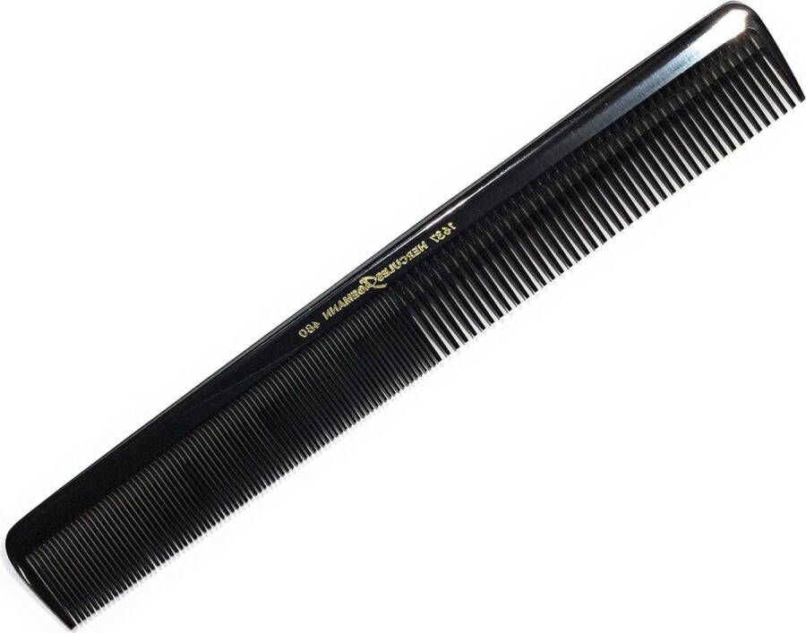 Professionele tondeusekam natuurlijk rubber grof fijn 22 cm universele kam