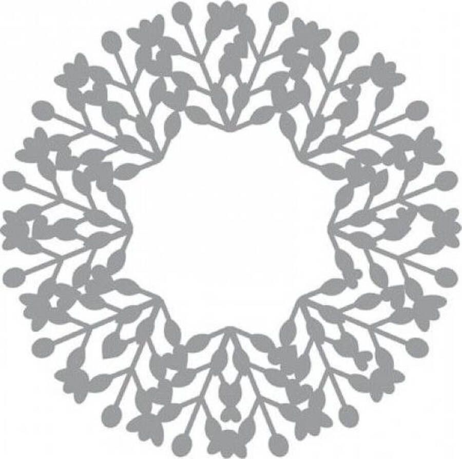 Pronty Mask stencil stencils Masking Wreath krans 470.801.015 mixed media