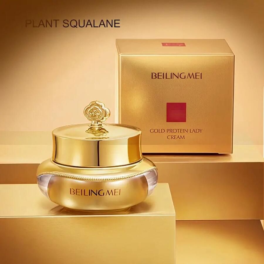 Protein Cream Matte Finish Oliecontrole Gezichtscrème Verhult Fijne Lijnen & Porieën Hydraterend met Plantaardige Squalaan Basis voor Make-up Vermindert Oneffenheden Vermindert Zichtbaarheid van Porieën Creëert Zijdezachte Finish