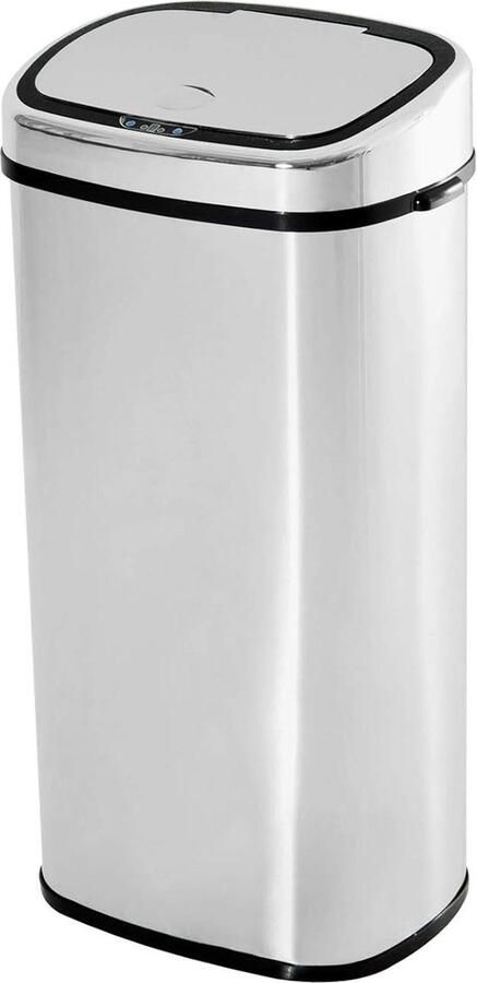 Prullenbak 60 liter automatische sensor vuilnisbak keuken roestvrij staal 68 liter zilver 68 liter Prullenbak 60 liter