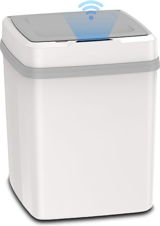 Prullenbak met Sensor Automatische Vuilnisbak Vuilnisemmer met Sensor voor Keuken Kantoor Thuis Infrarood Premium
