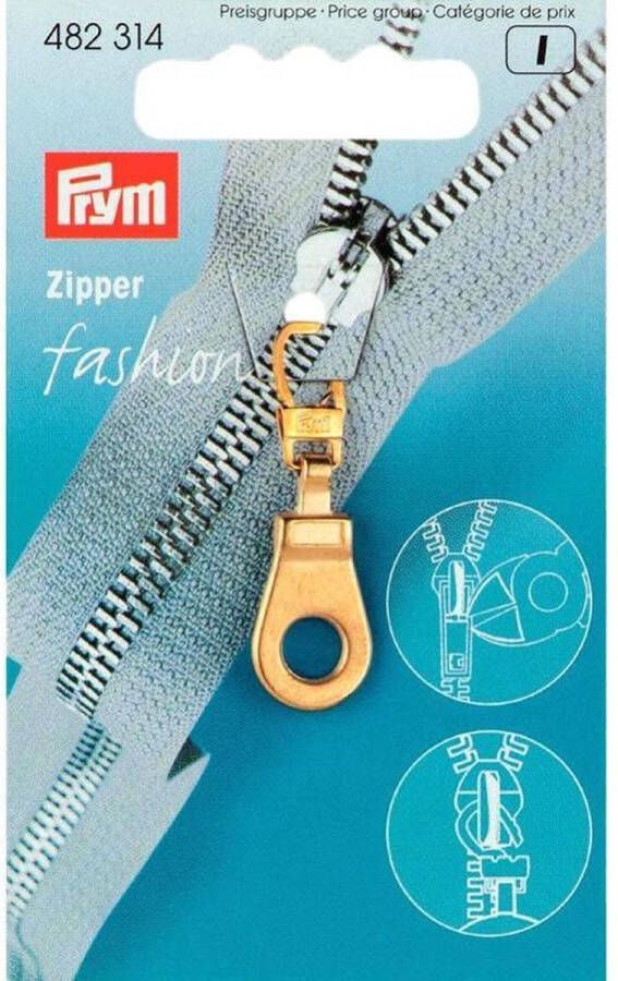 Prym Fashion Zippers Ritsenschuiver Ring Goudkleurig