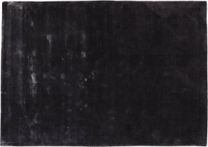 PTMD Flavia Rechthoekig Tapijt 200 x 300 x 1 cm Viscose Zwart