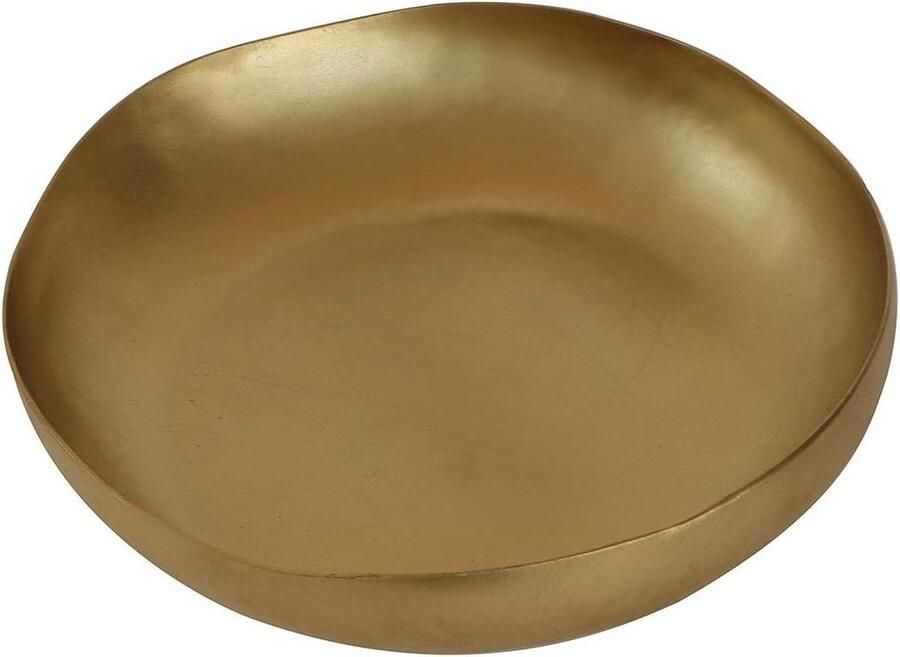 Pure Brass Large centerpiece Bowl Aroma Diffuser Gifts Air Freshener- Floating Candles Bowl Christmas Decorations 8X2 (DH) Inches Gold