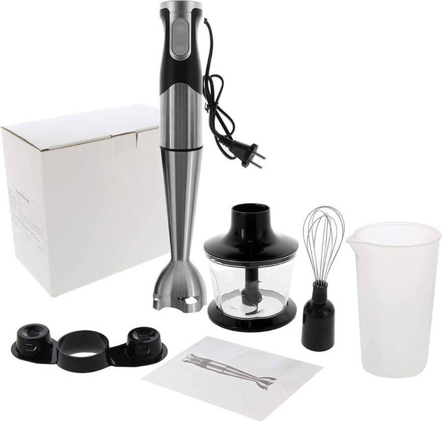 Pureerstaaf Hakmolen Staafmixer set