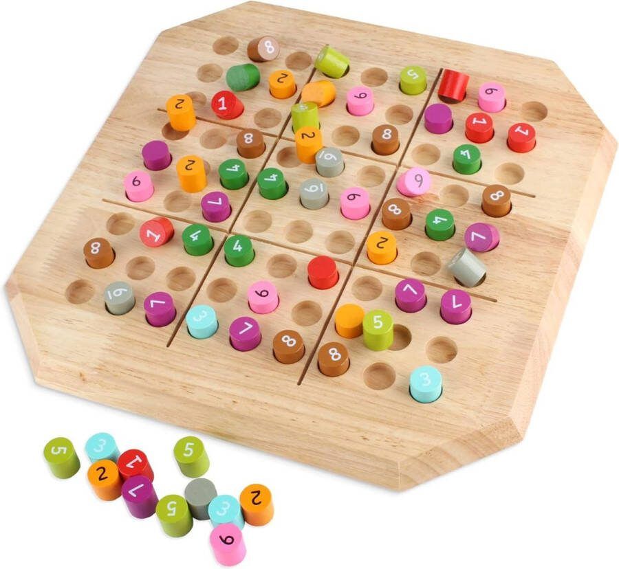 Puzzel bordspel wiskunde denkspel 81stuks slimme spel