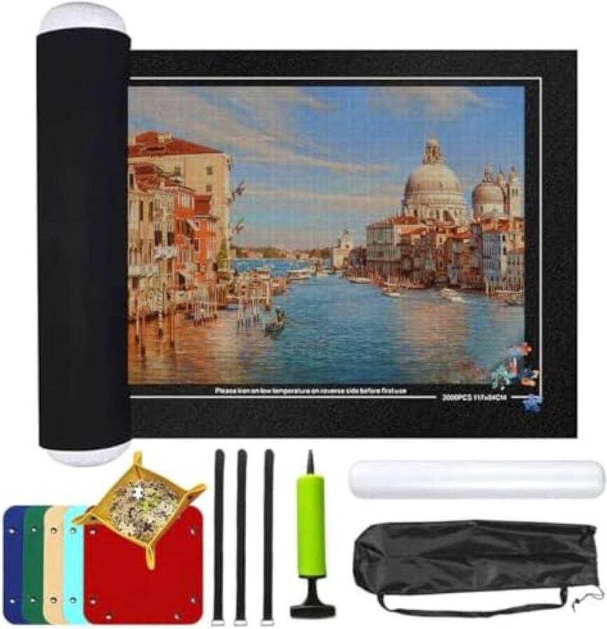 Puzzelmap 3000 stukjes puzzelrol oprolbare puzzelmat Accessoires