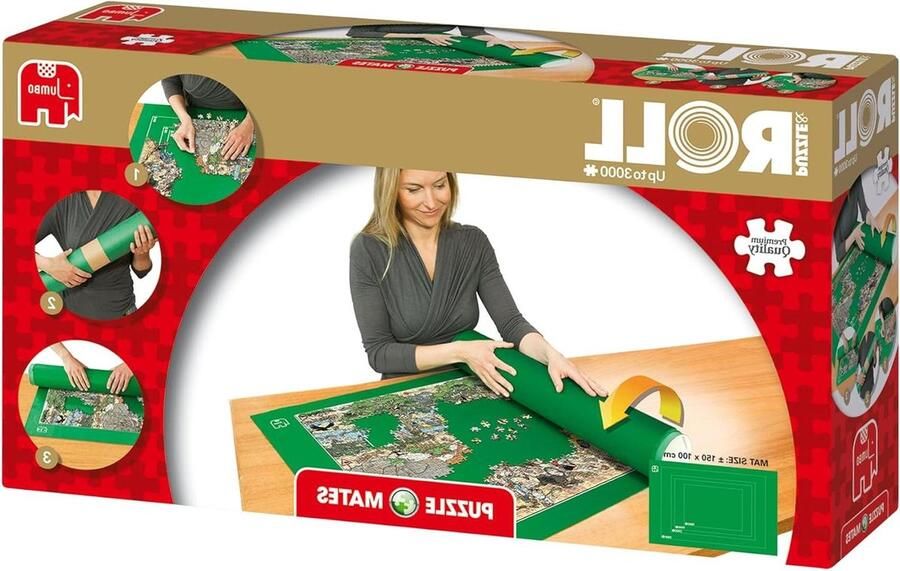 Puzzle & Roll 1000-3000 stukjes Puzzelmat voor volwassenen