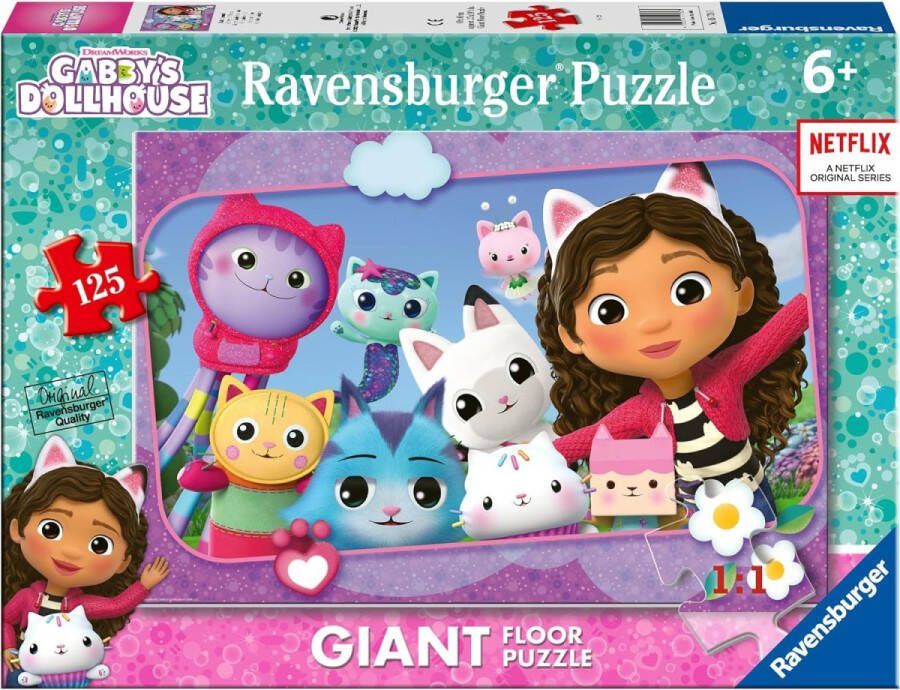 Puzzle RAVENSBURGER GABBY Poppenhuis (125 stuks)