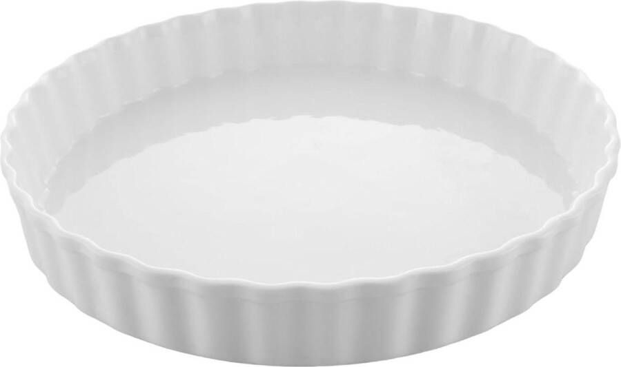 Quichevorm keramiek 26 cm anti-aanbaklaag bakvorm ronde taartvorm voor fruitcakevorm taart quiche grote taartvorm met keramische coating tartelette vormen