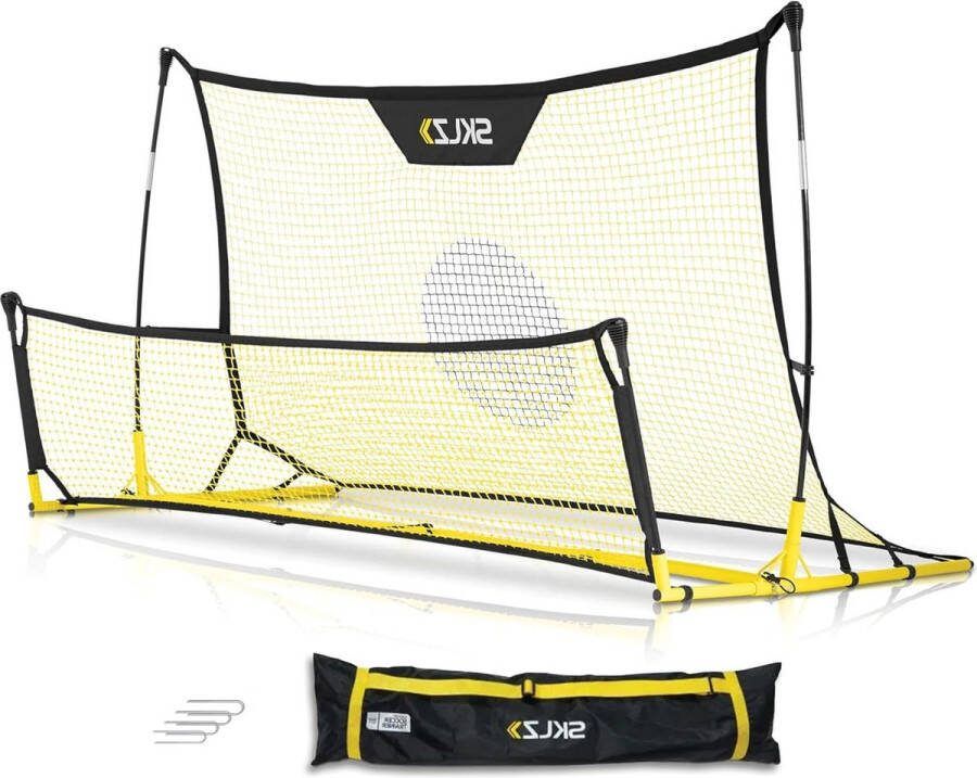 Quickster Voetbaltrainer Voetbal Passing Prijs Zwart 18 x 12 m Voetalbal trainingsmateriaal
