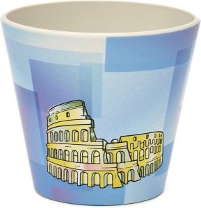 Quy Cup 90ml Ecologische Reis Beker Espressobeker City Collection “Roma”