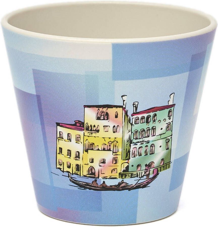 Quy Cup 90ml Ecologische Reis Beker Espressobeker City Collection “Venezia”