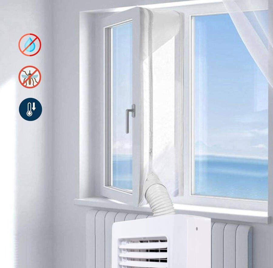 Raamafdichtingskit Mobiele Airco 400 cm Window Kit Universeel