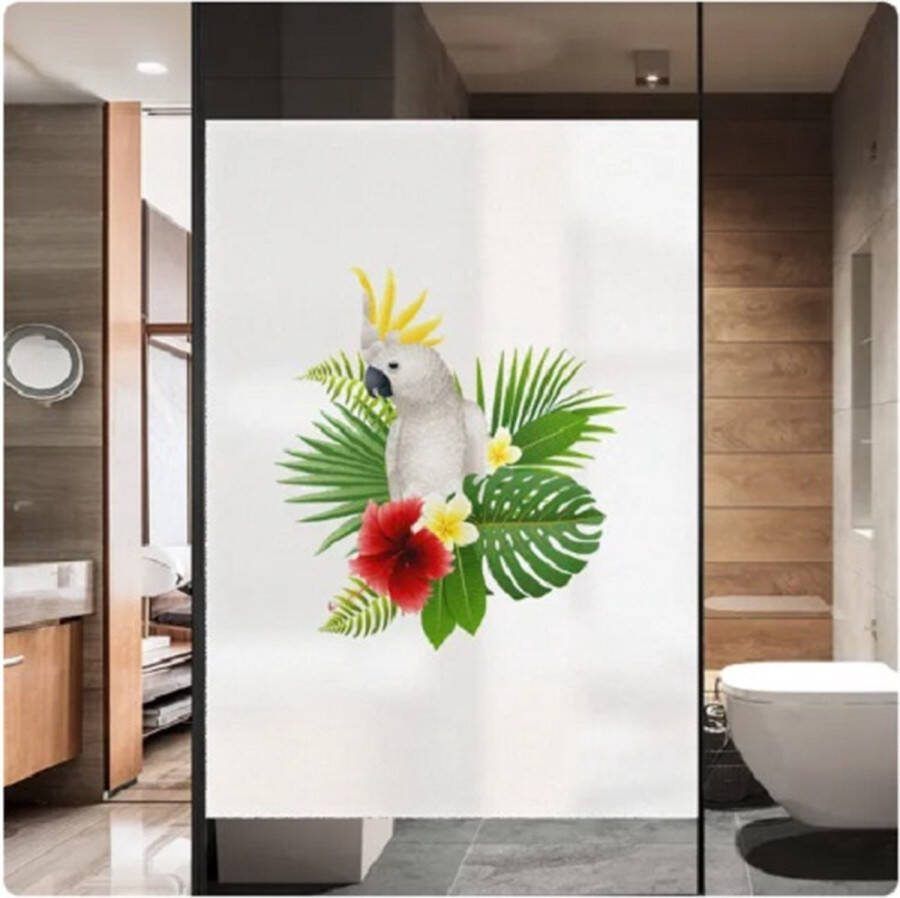 Raamfolie kaketoe 60 x 120 cm