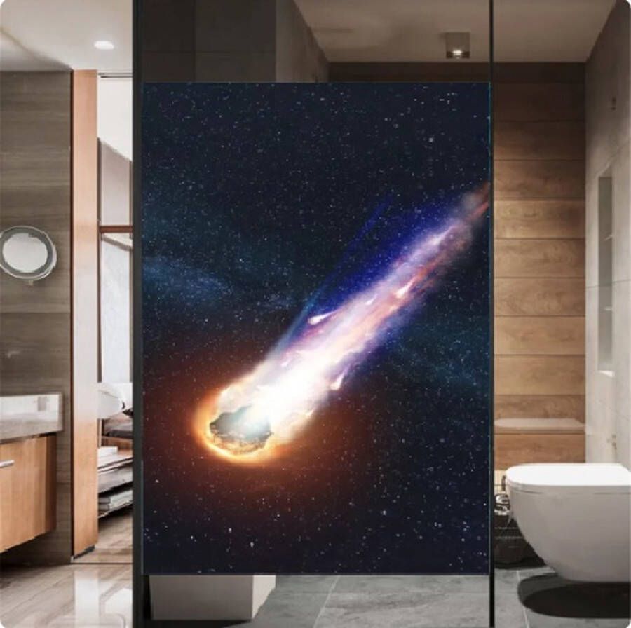 Raamfolie meteoriet meteoor 60 x 120 cm