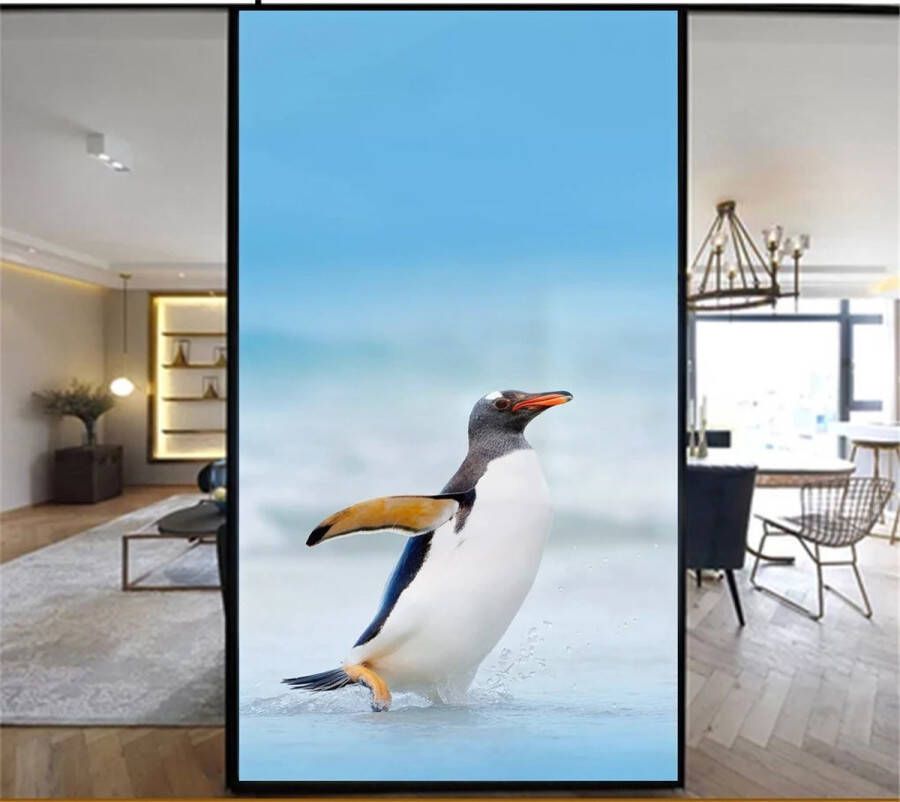 Raamfolie Pinguïn 60 x 120 cm