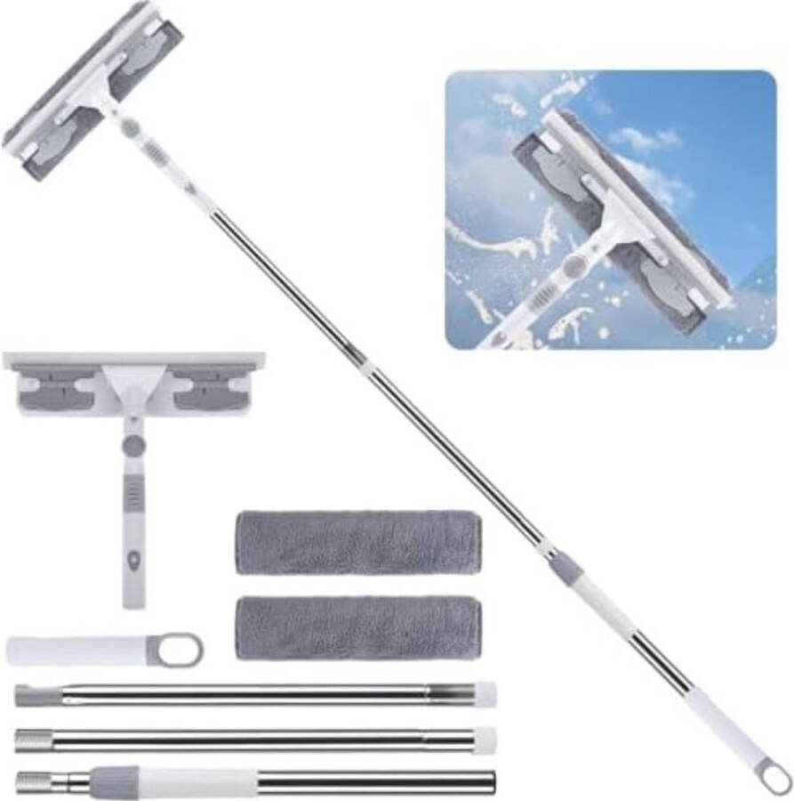 Raamwisser Met Telescoopsteel Ramenwassen Telescoopsteel Ramenwassen Raamwisser Met Steel