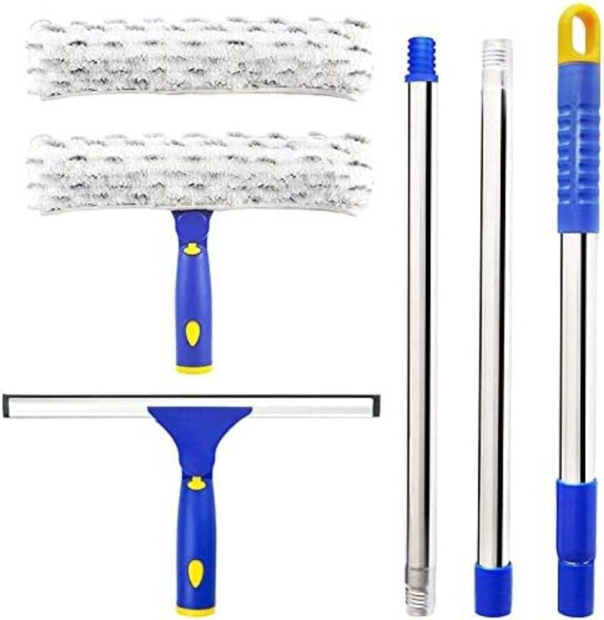 Raamwisser Met Telescoopsteel Ramenwassen Telescoopsteel Ramenwassen Raamwisser Met Steel