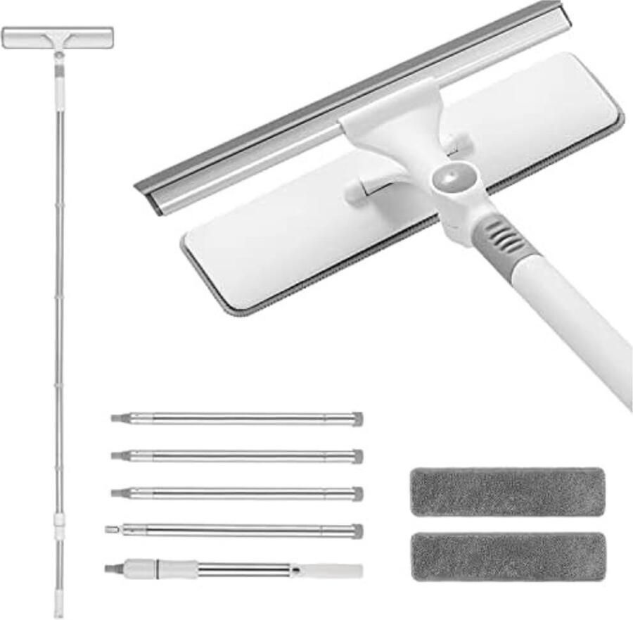 Raamwisser Met Telescoopsteel Ramenwassen Telescoopsteel Ramenwassen Raamwisser Met Steel