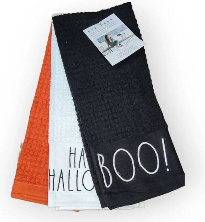 Rae Dunn keuken handdoeken handdoek halloween decoratie keuken