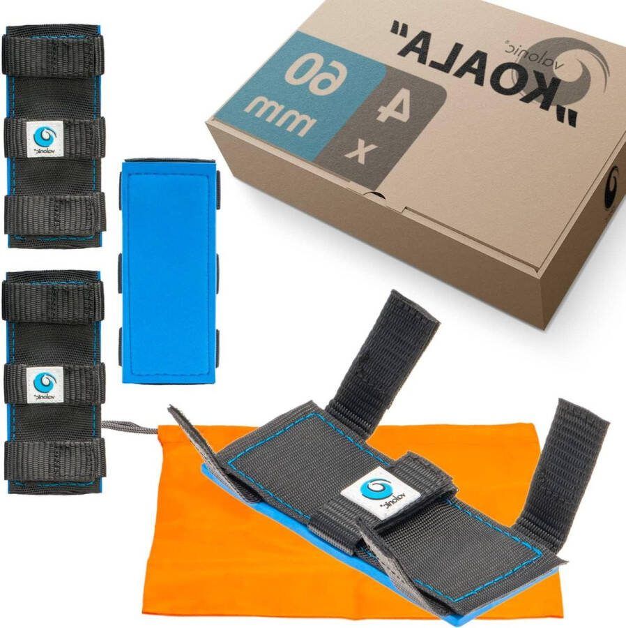 Randbeschermers voor spanband neopreen pad 4-delige randbeschermerset voor bandbreedtes tot 60mm incl. Opbergtas Spanbanden met ratel